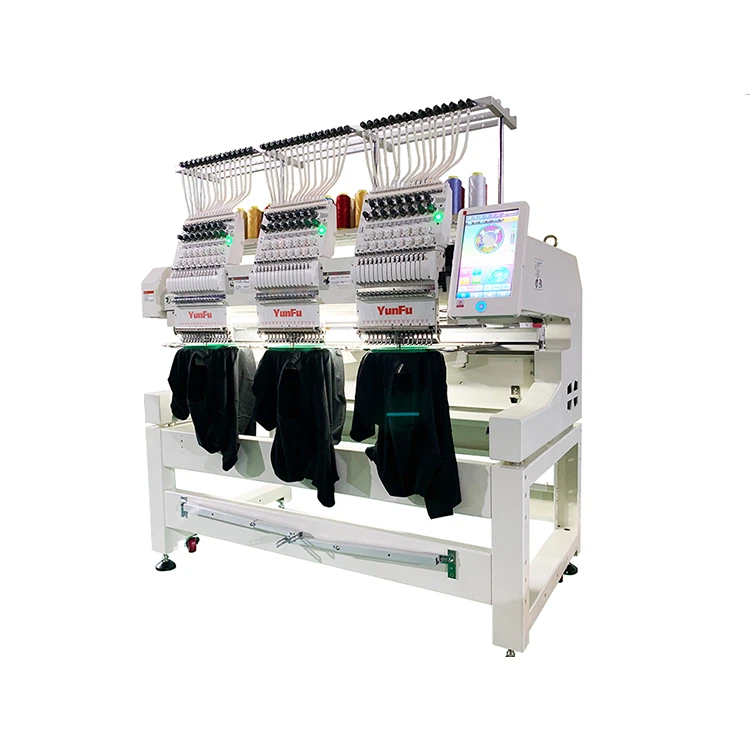 Monogram Paj Ntaub Tshuab 3 Lub Taub Hau