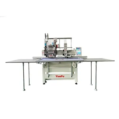 1+1 Lub kaus mom sib xyaw nrog Coiling Paj Ntaub Tshuab