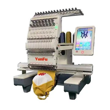Automatic Ib Lub Taub Hau Cap Paj Ntaub Tshuab