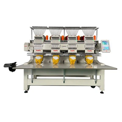 Commercial Computerized 4 Lub Taub Hau Paj Ntaub Tshuab